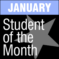 January Student of the Month